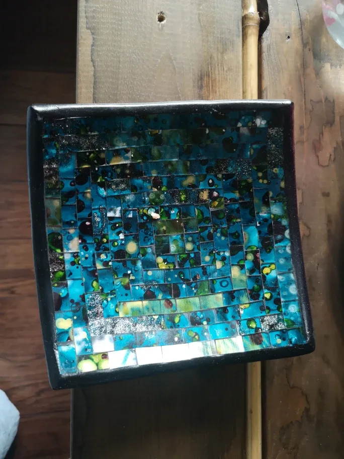 Decorative Bali Square Bowl