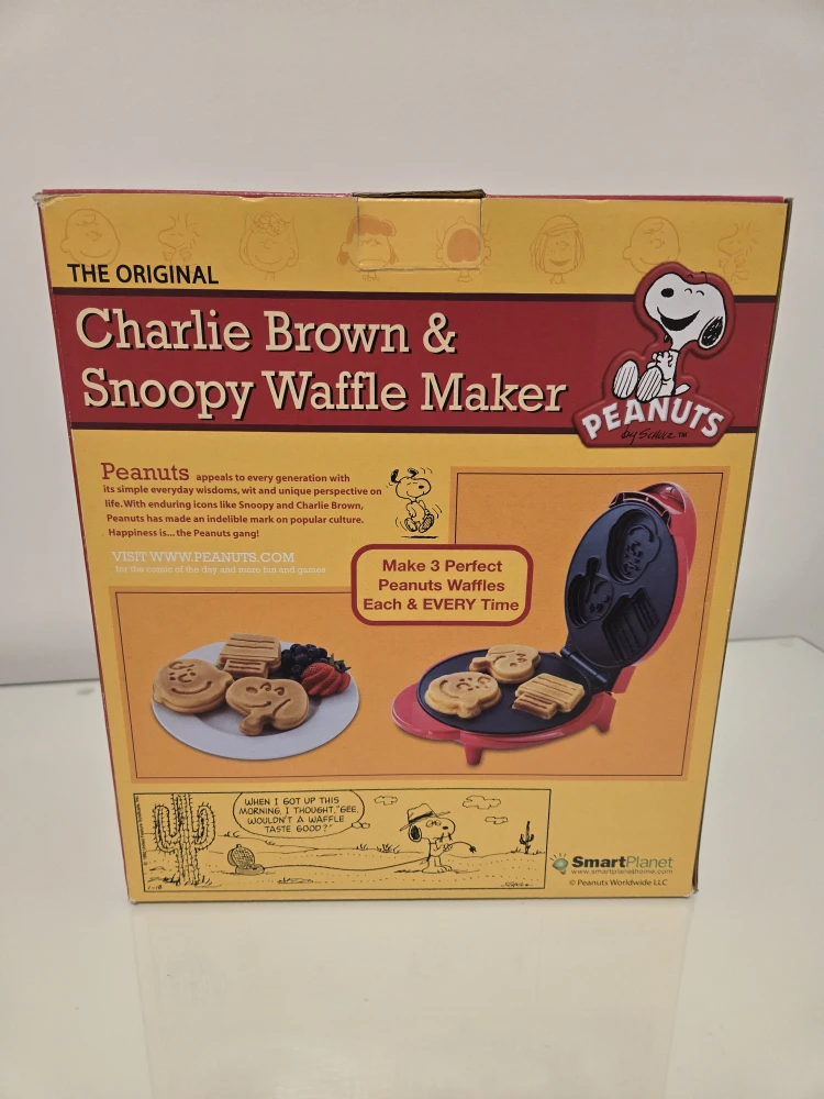 Charlie Brown & Snoopy Waffle Maker - Peanuts - photo 3