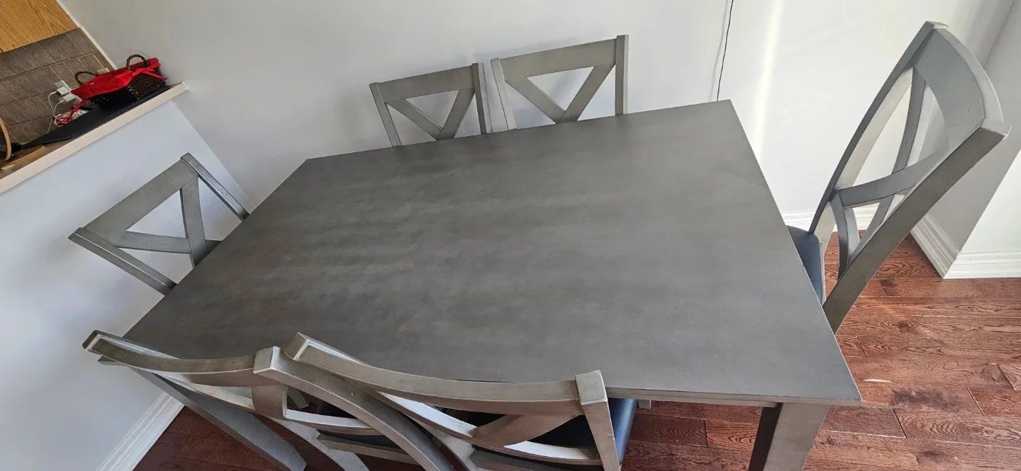 Dining Table Set with 6 Chairs