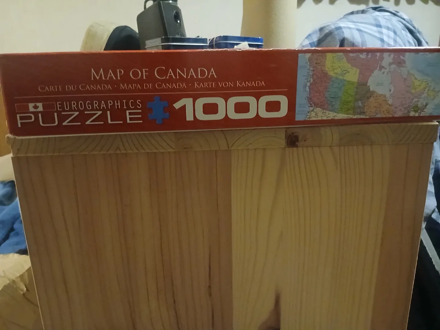 Eurographics Map of Canada 1000 Piece Puzzle image indicator(2)