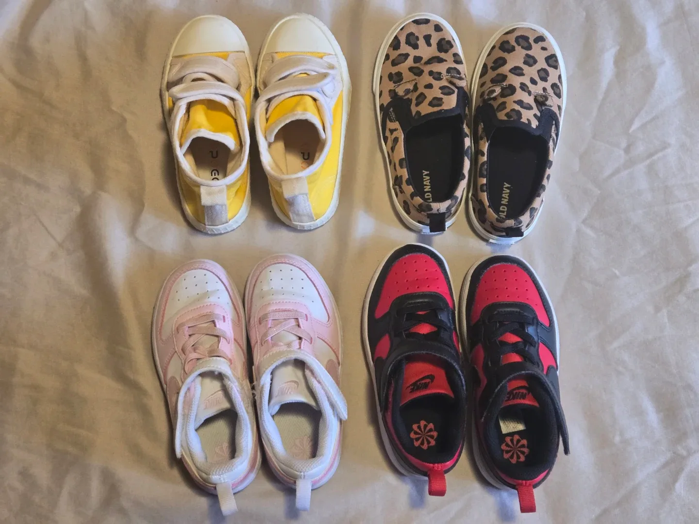 Size 9 Kids' Shoes Bundle: Nike, Old Navy, & More!