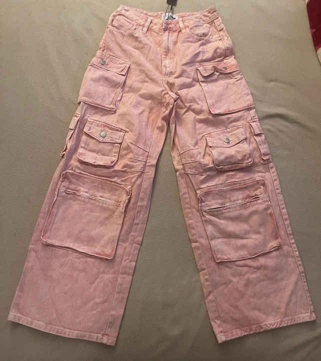 Pink Cargo Pants female size 5 - photo 2