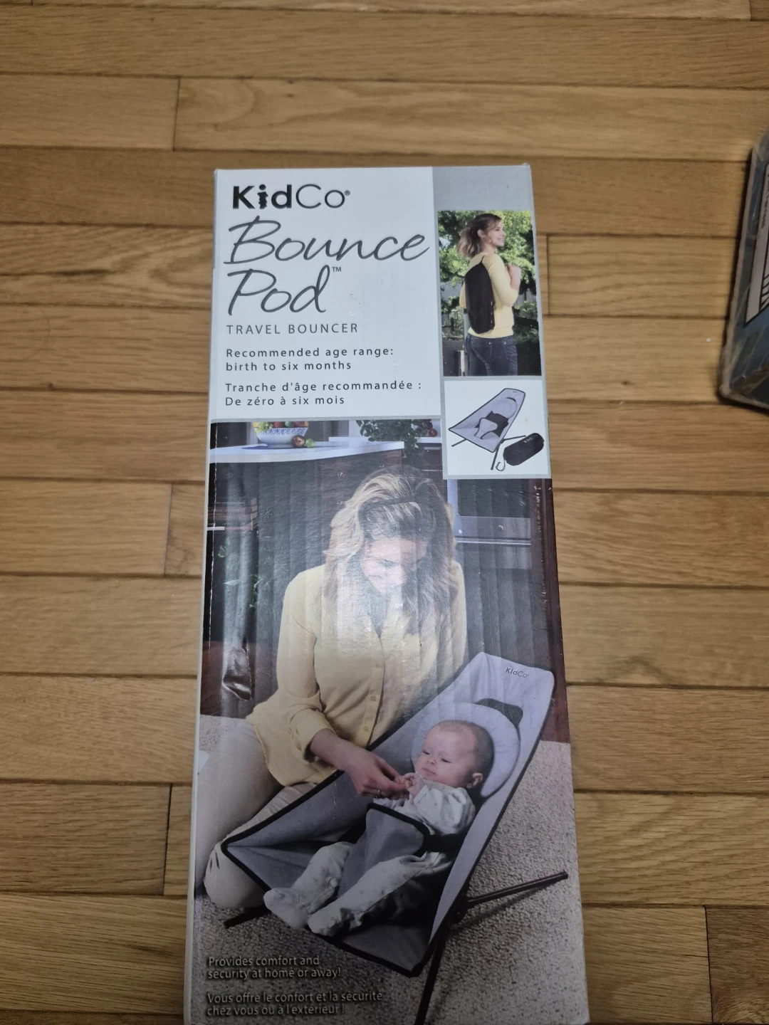 KidCo Bounce Pod Travel Bouncer - Like New!
