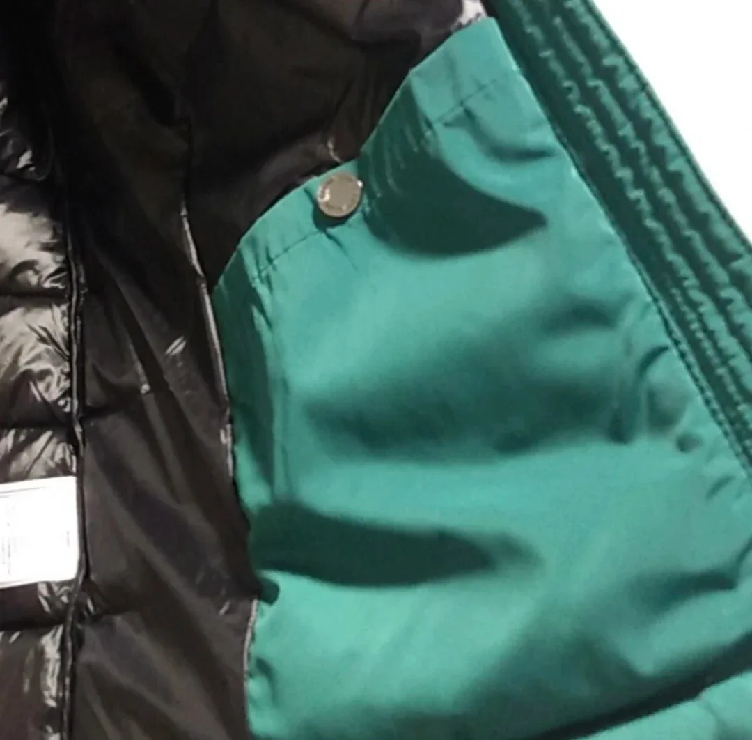 Ladies  green emerald Calvin Klein  puffer jacket image indicator(4)
