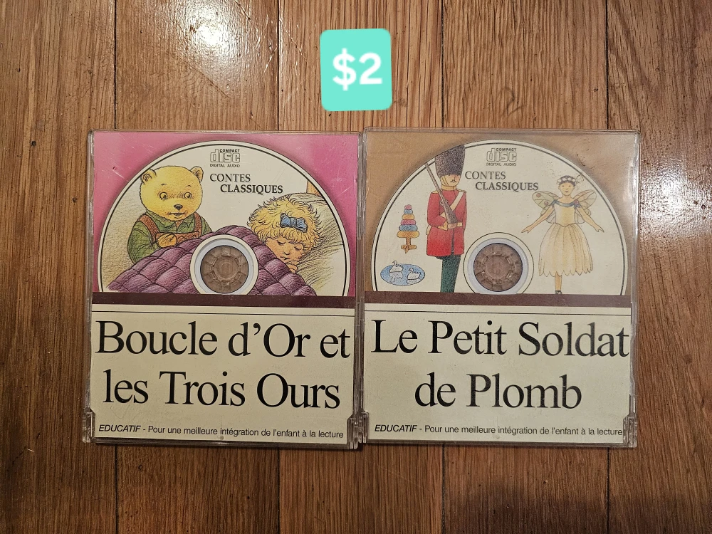 Contes Classiques Audio CDs - Boucle d'Or & Le Petit Soldat