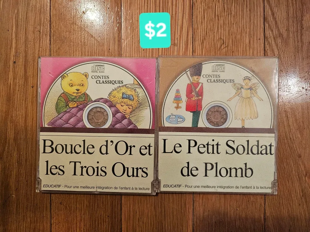 Contes Classiques Audio CDs - Boucle d'Or & Le Petit Soldat
