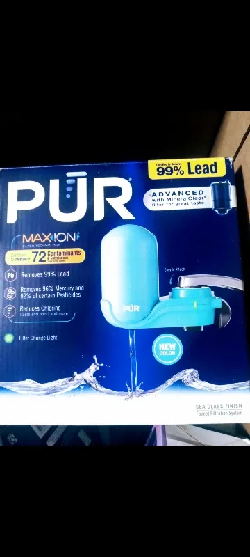 PUR Maxion Sea Glass Faucet Filtration System