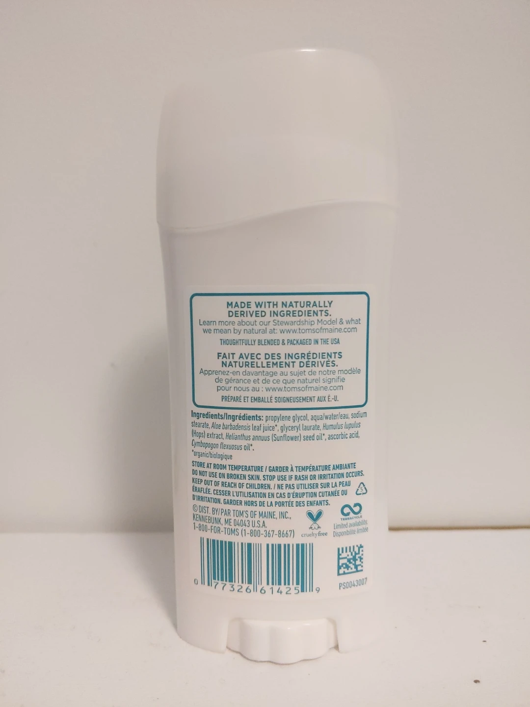 Tom's of Maine Unscented Deodorant - photo 2