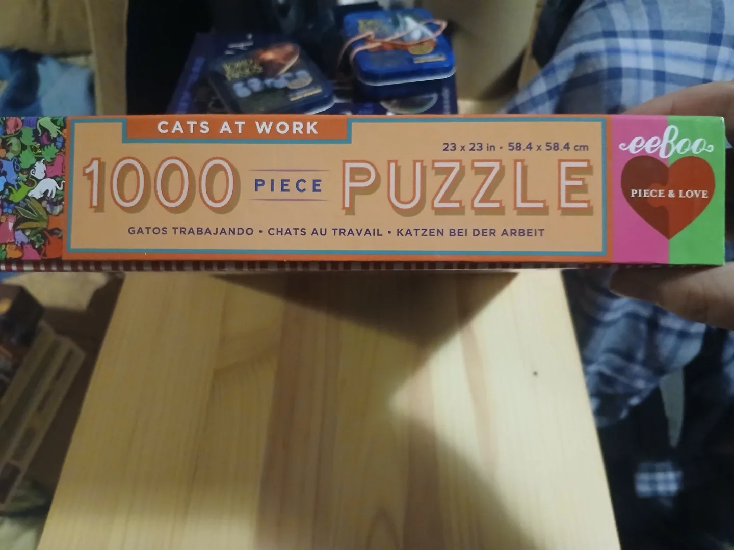 Eeboo Cats at Work 1000 Piece Puzzle image indicator(2)