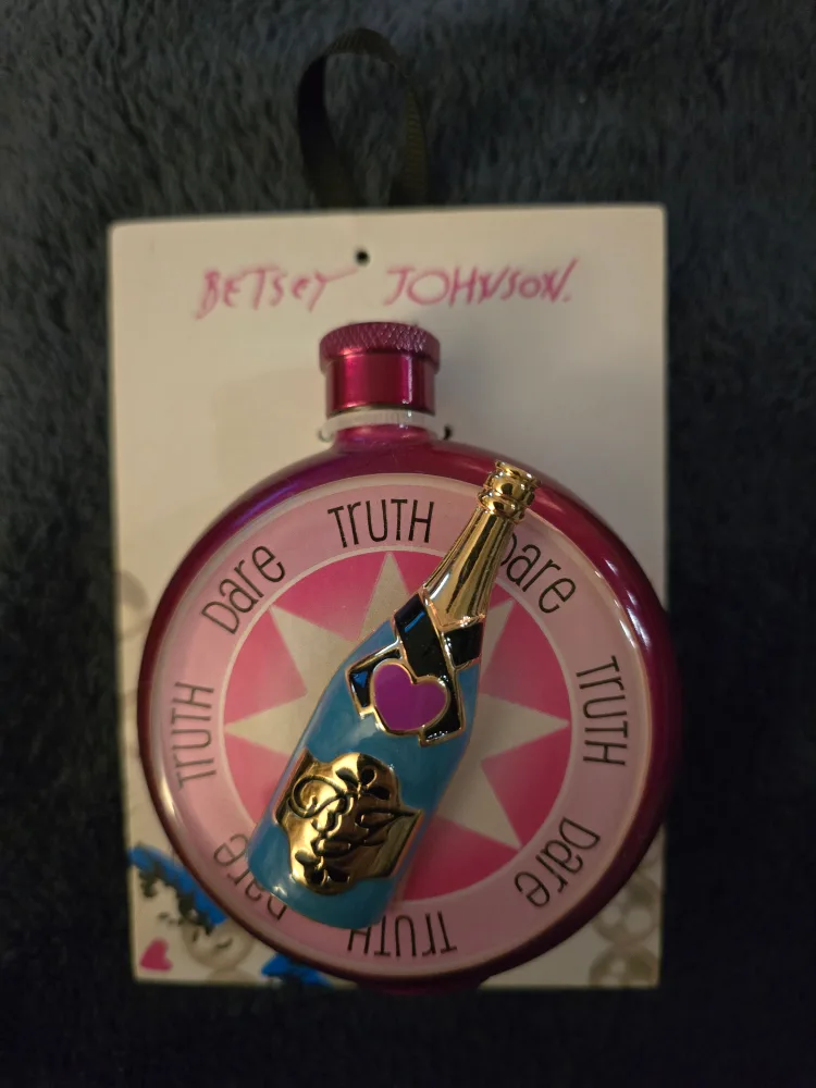 Betsey Johnson Truth or Dare Flask