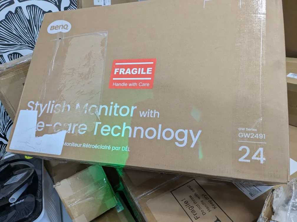 BenQ GW2491 24-inch Stylish Monitor - New in Box