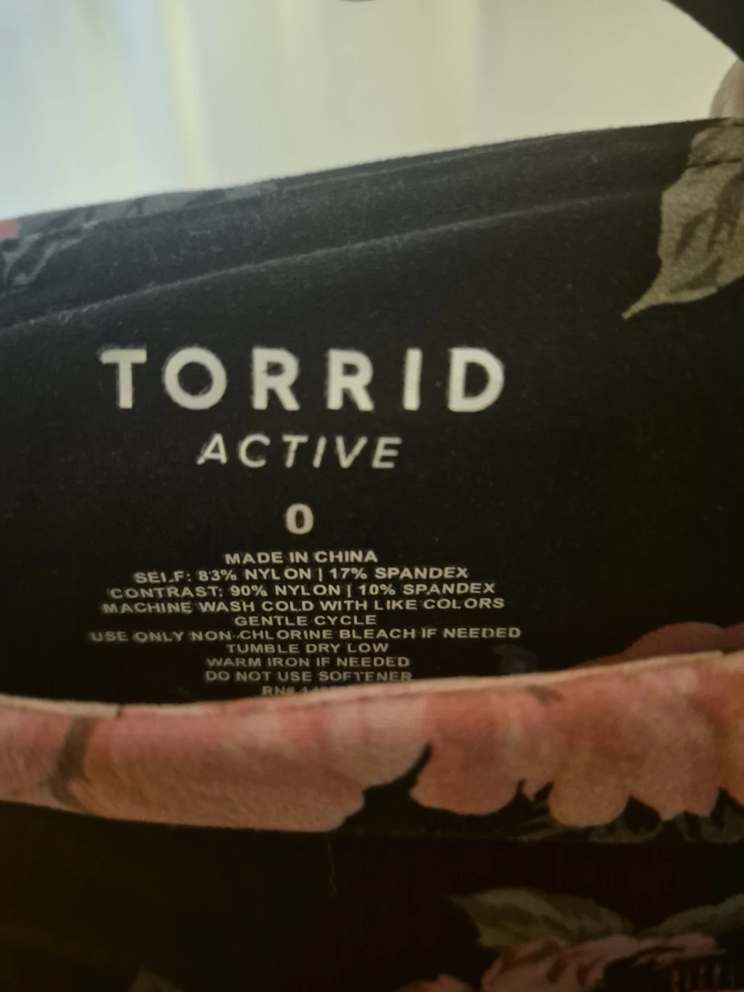 Torrid Active Floral Leggings - Size 0 - photo 5