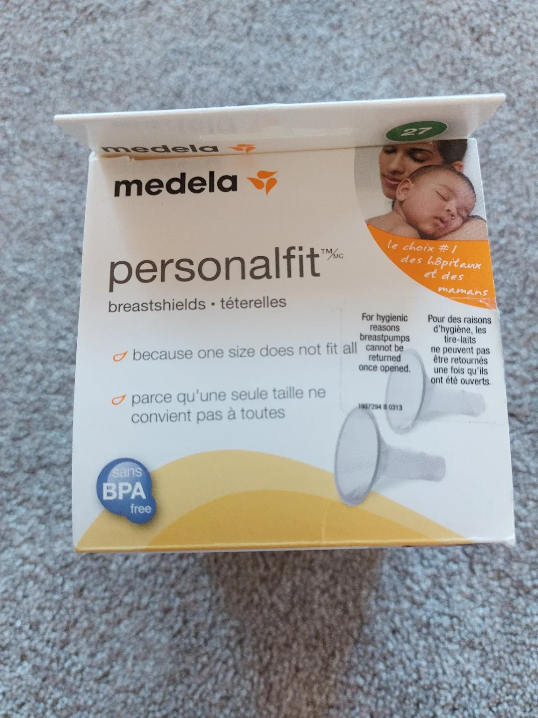 Medela personalfit breastshields 2 pcs size 24 mm image indicator(2)