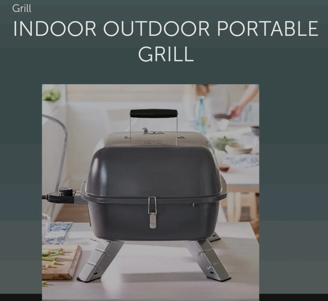 Pampered Chef Indoor Outdoor Portable Grill - photo 5