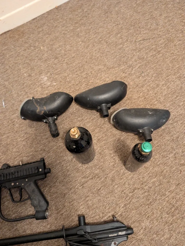 Paintball Gun Lot - Spyder Pilot, Outkast image indicator(4)