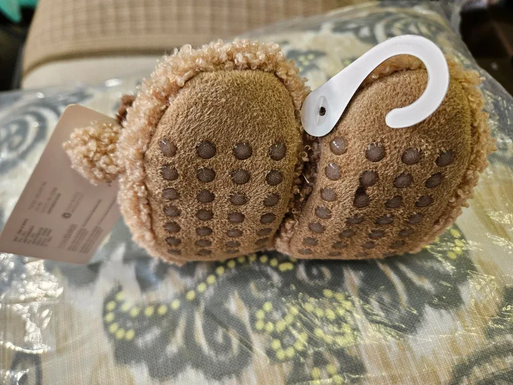 Joe Fresh Reindeer Slipper Socks, 0-12 Months image indicator(2)