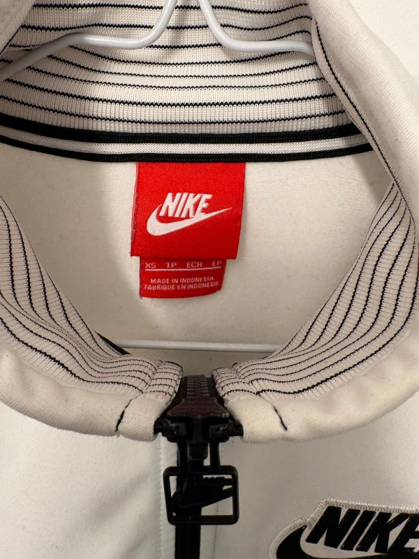 Nike White Track Jacket - Size XS - photo 2