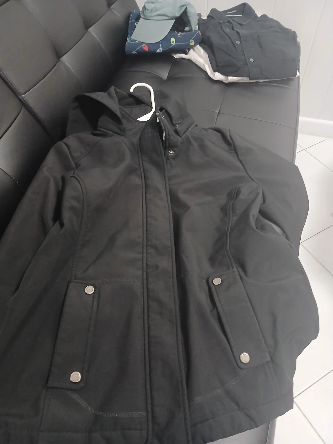 Weatherproof Black Jacket - Size L