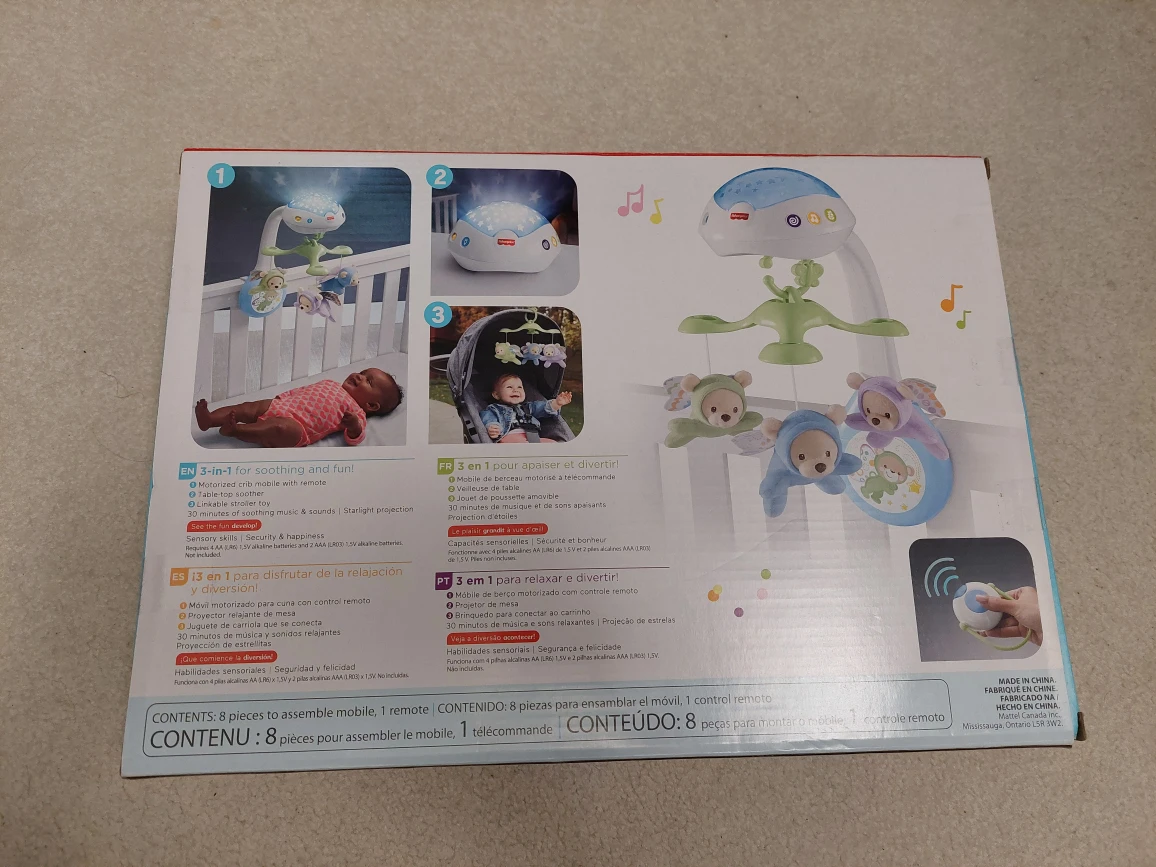 Fisher Price Butterfly Dream Projection Mobile (NEW) - photo 2