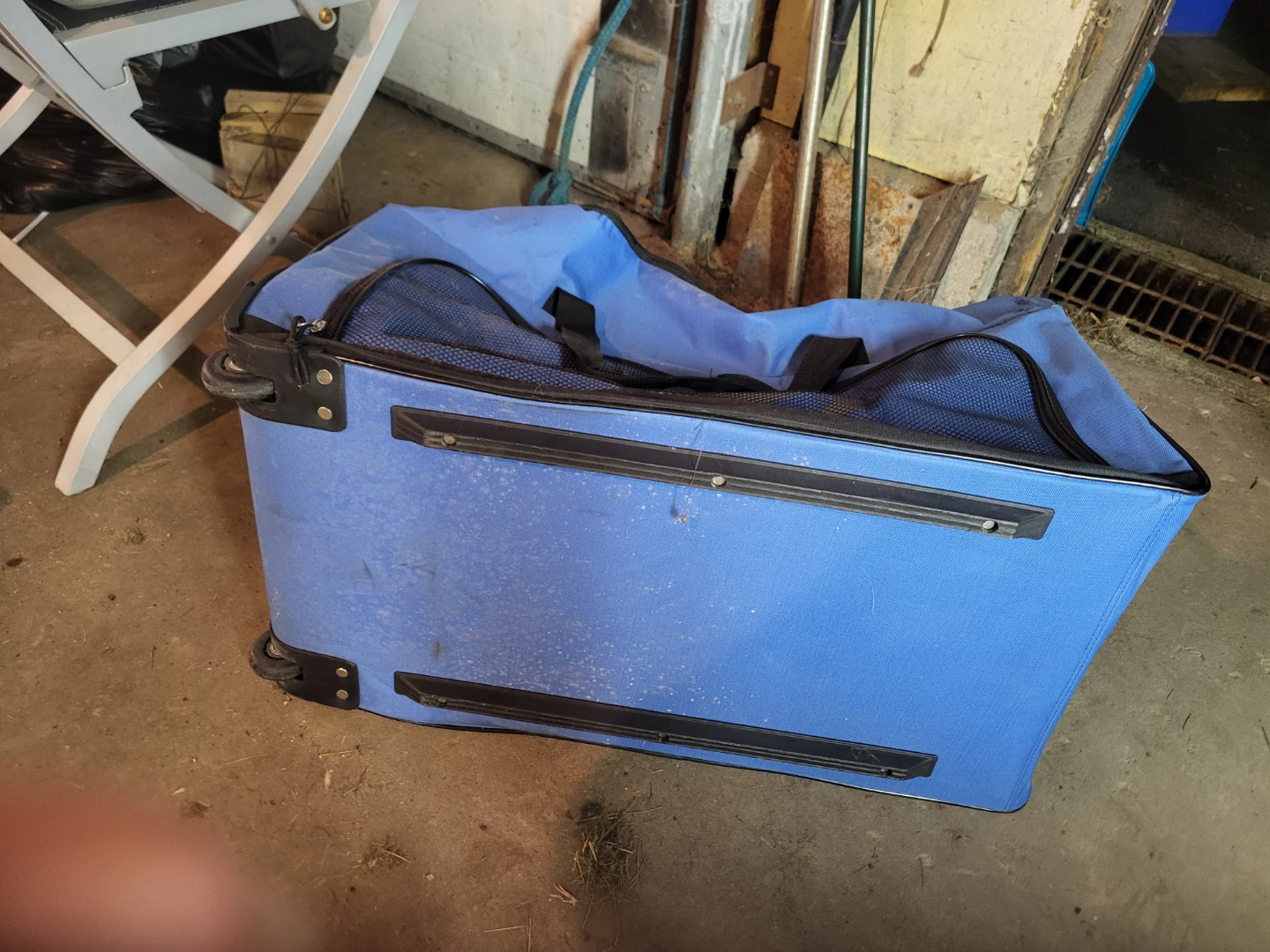 Blue Rolling Duffel Bag - photo 3