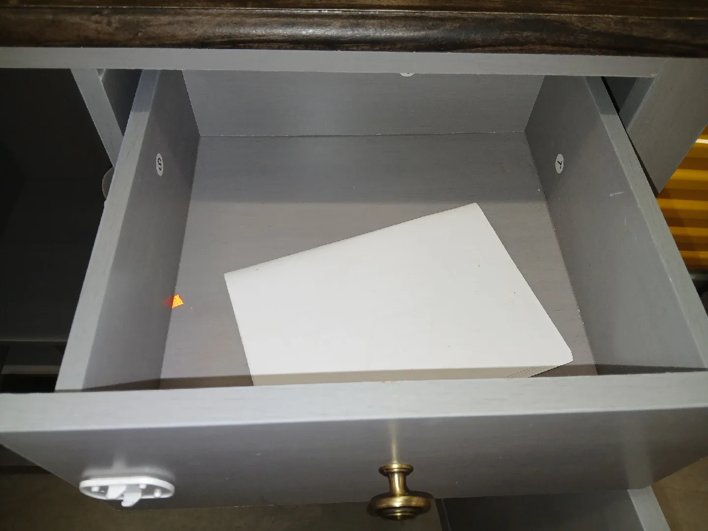 Gray Wooden Bar Cabinet image indicator(3)