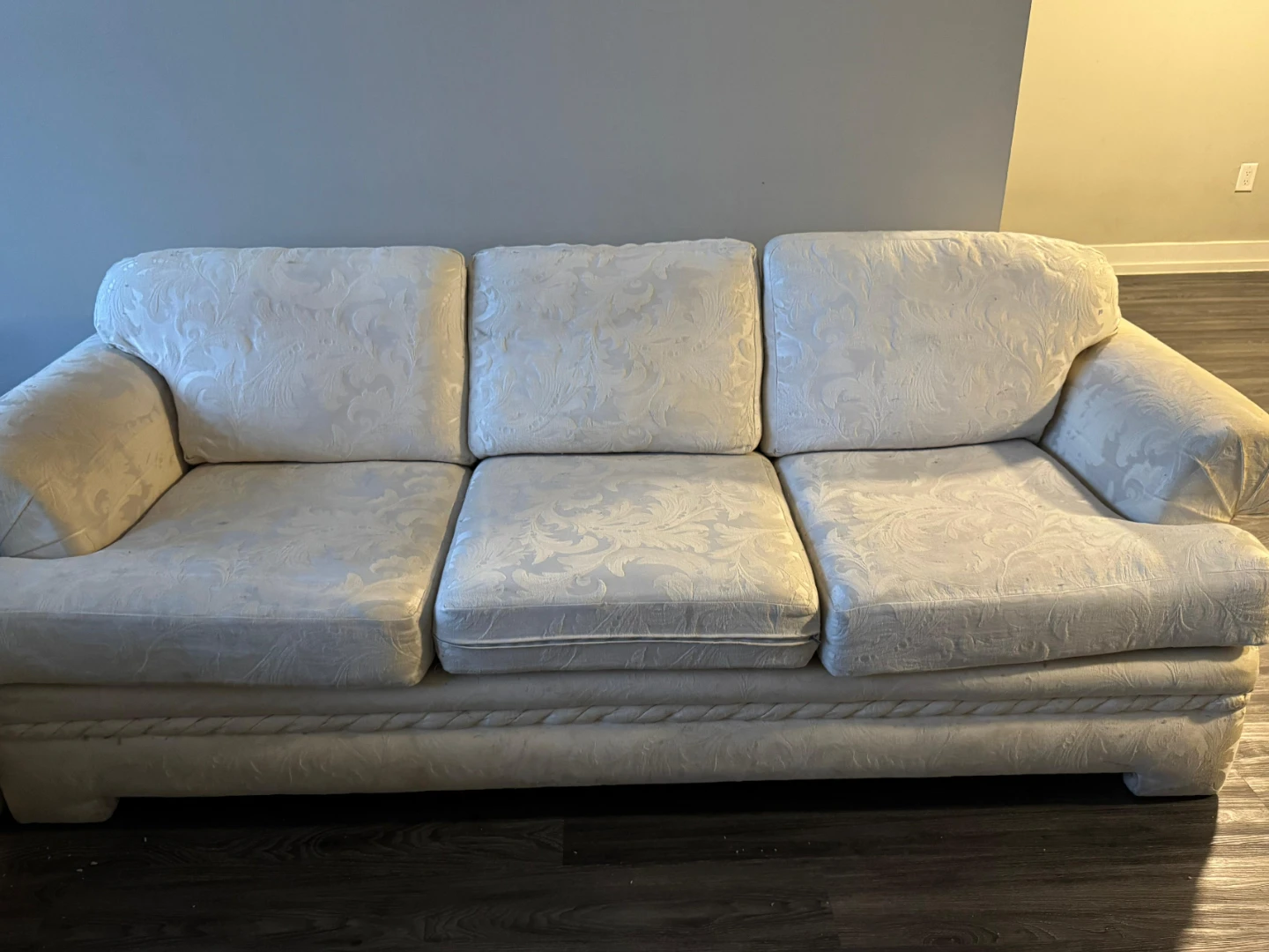 Floral Patterned Sofa (3 seat) moving sale ASAP