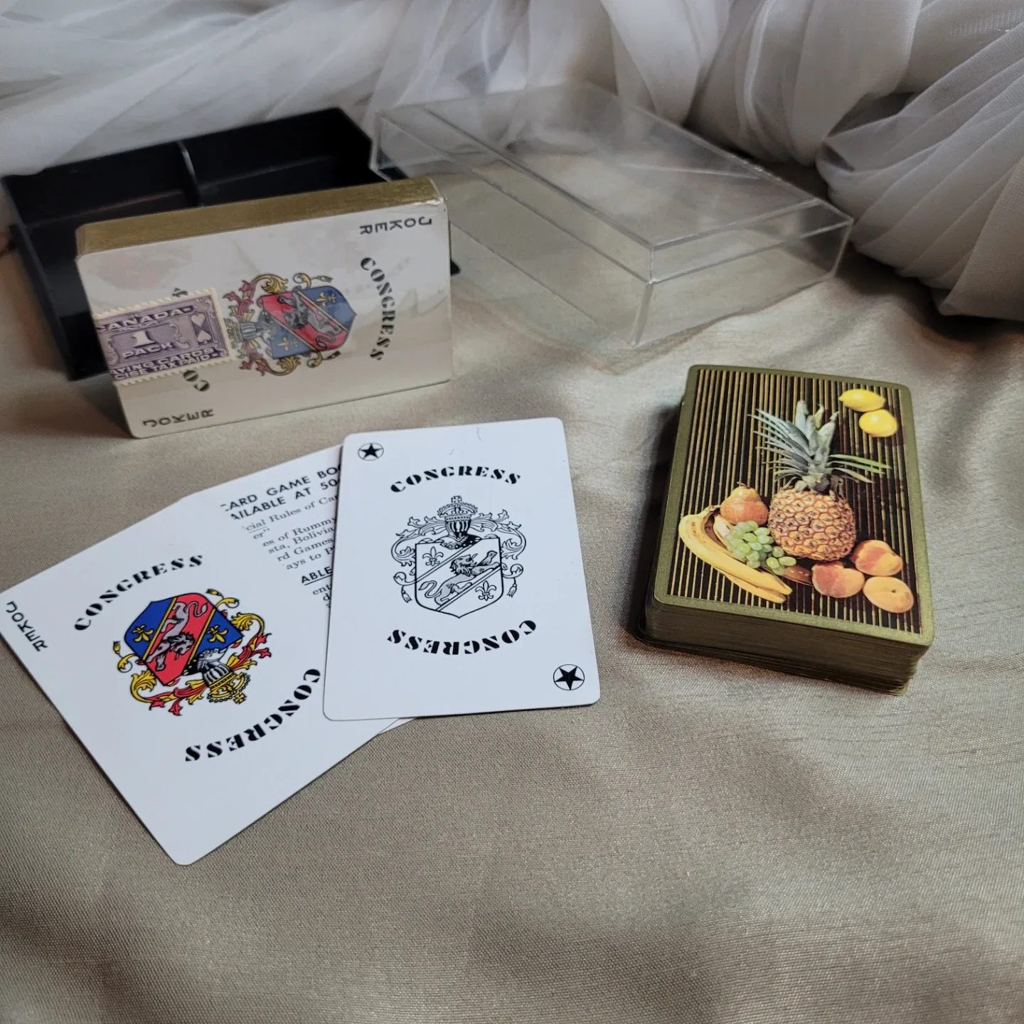 Pair of Congress Playing Cards Set image indicator(3)