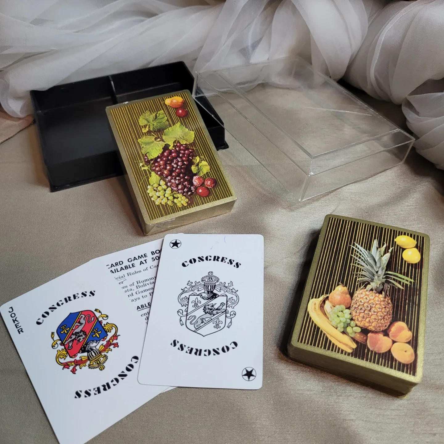 Pair of Congress Playing Cards Set image indicator(9)