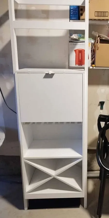 Assorted Home Decor Items Canvas / Wine Rack / Desk image indicator(2)