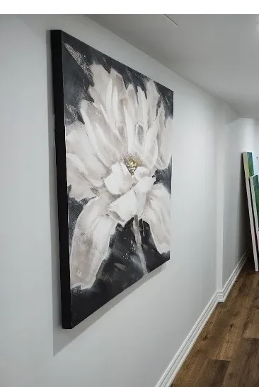 Assorted Home Decor Items Canvas / Wine Rack / Desk image indicator(3)