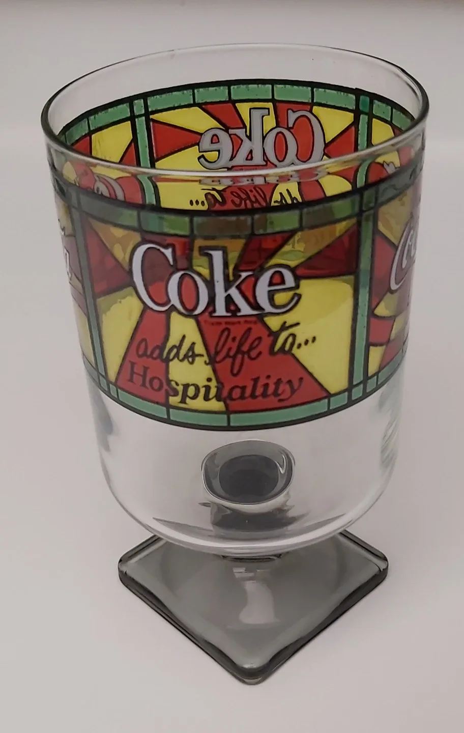 8 Coca-Cola 'Adds Life to Hospitality' Glasses