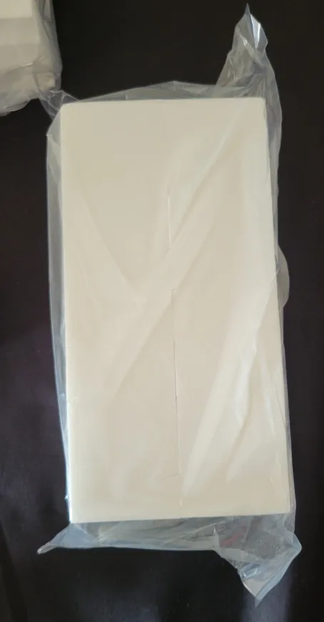 New White Foam Blocks for blending makeup or makeup blender image indicator(2)