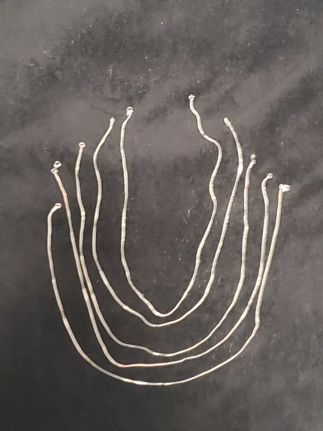Silver Snake Chain Necklaces (5) - photo 2