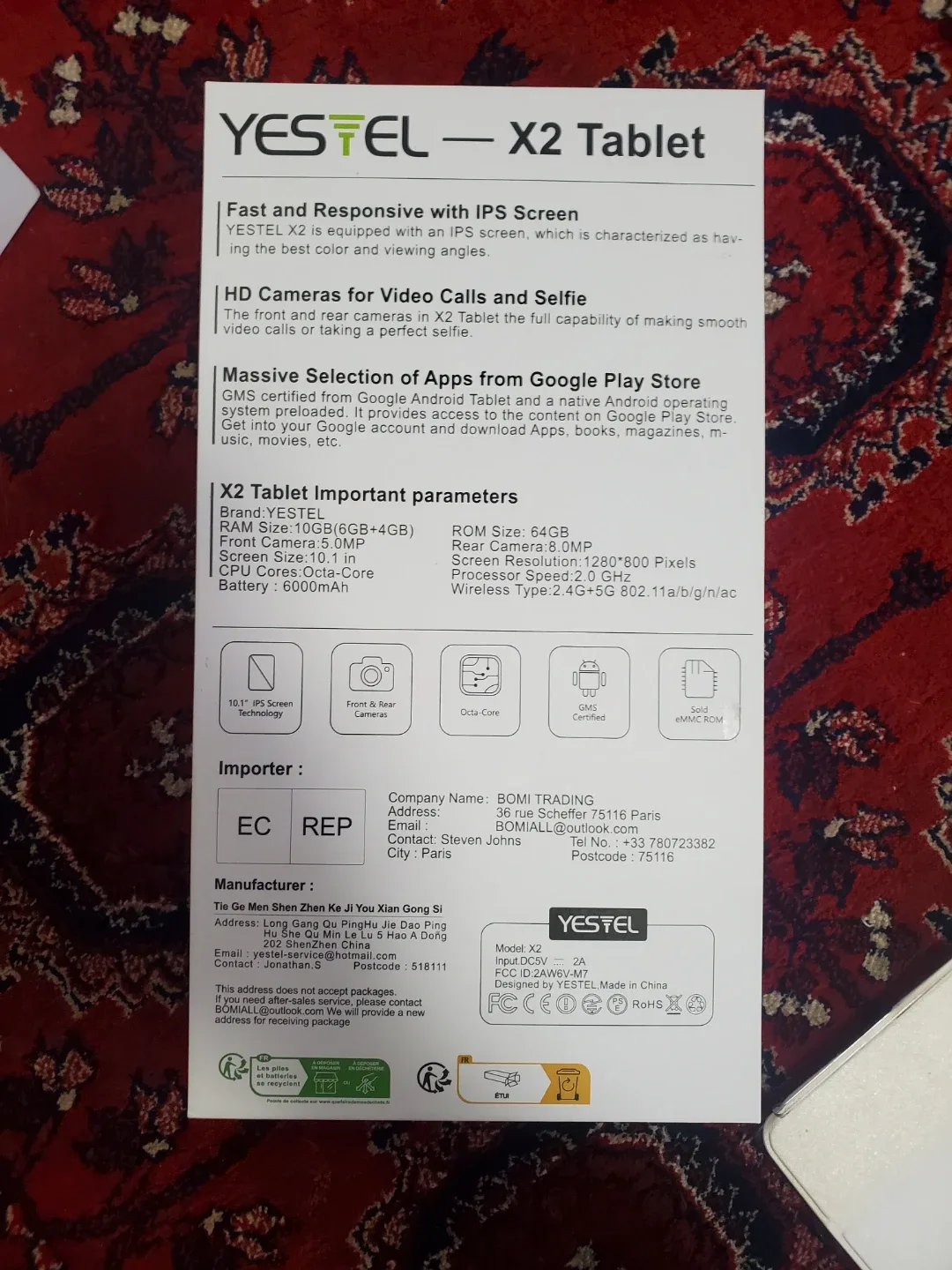 📱 Brand New 10.1-Inch Tablet Bundle – Never Used image indicator(5)