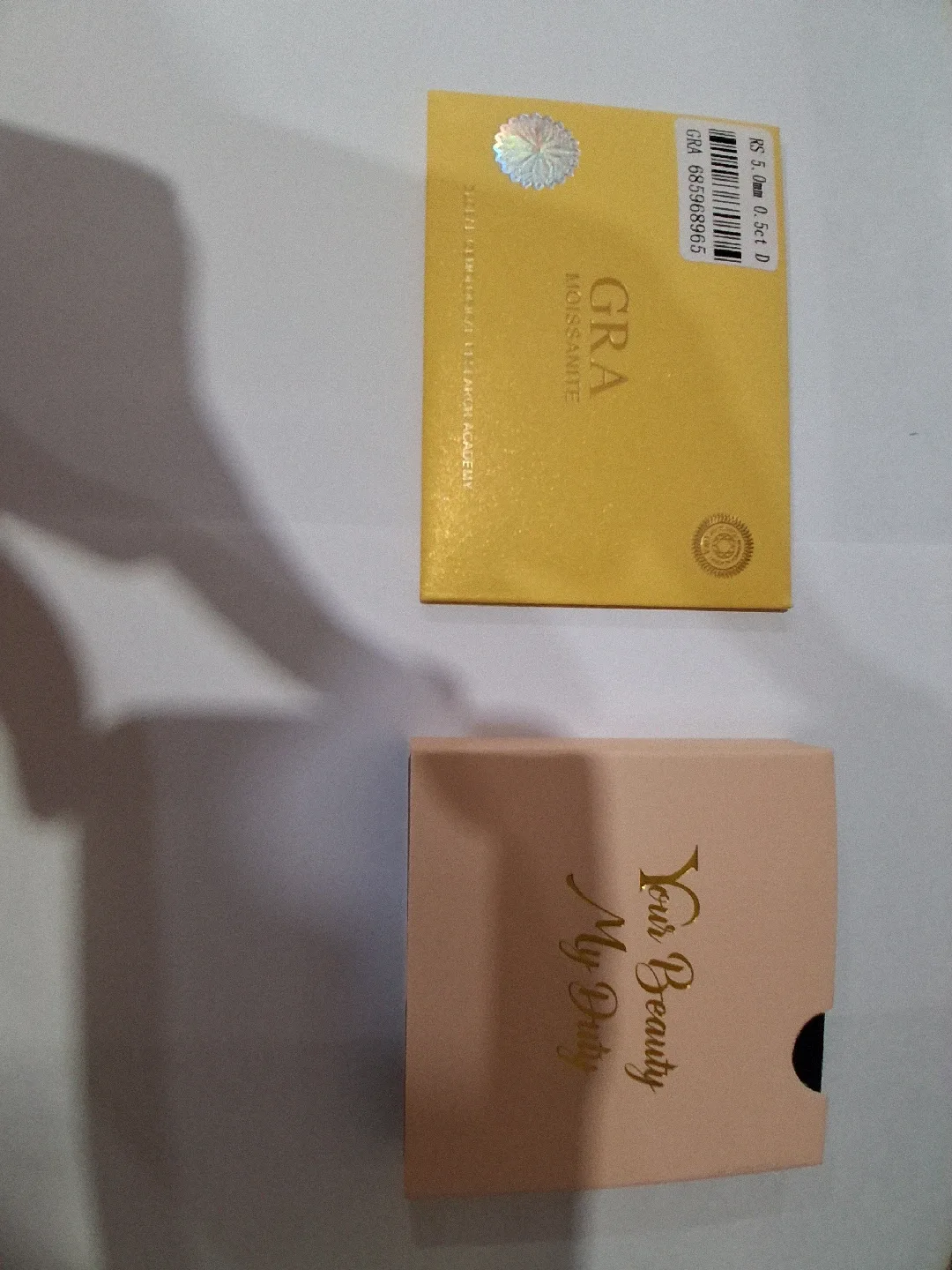 GRA Moissanite Stud Earrings - New thumbnail