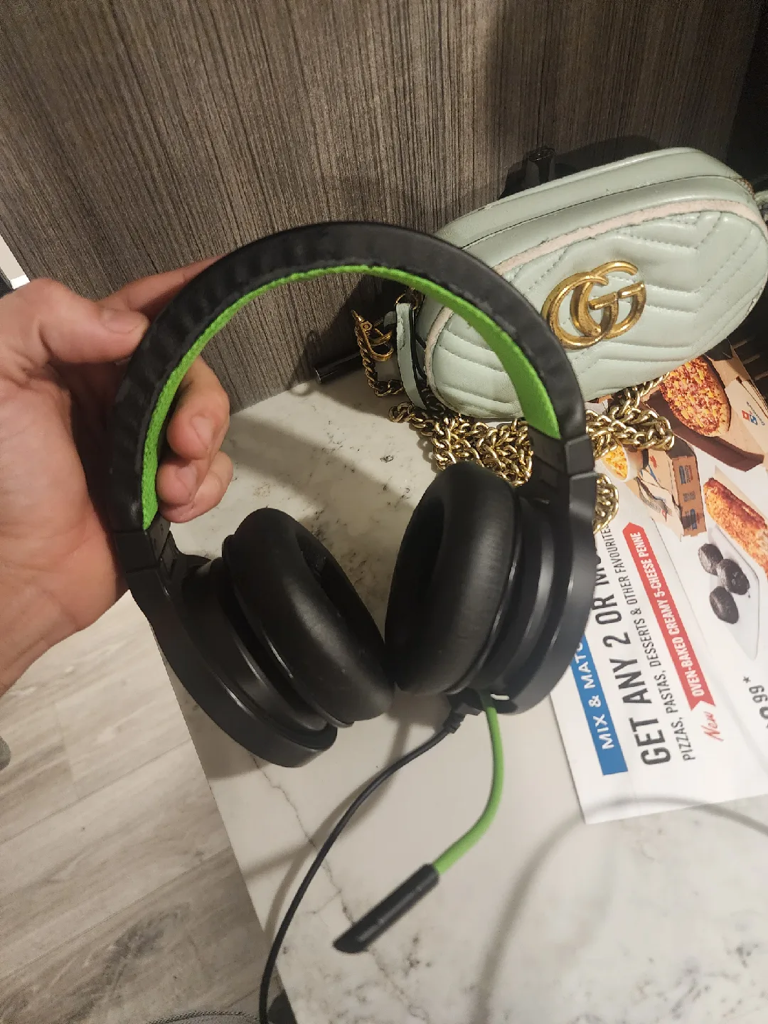 Razer Gaming Headset - Black & Green image indicator(4)