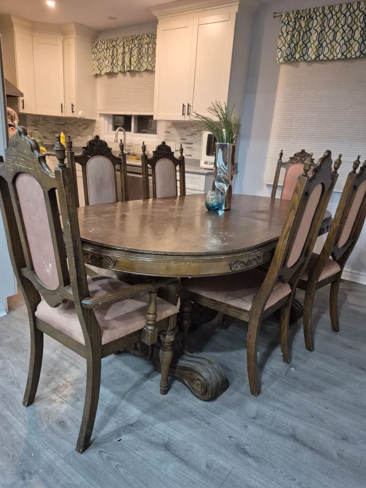 Dining Table with 6 Chairs image indicator(2)