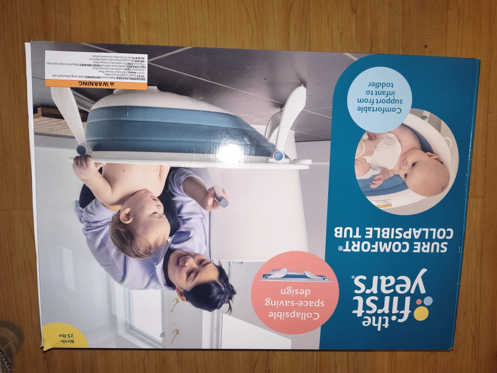 The First Years Sure Comfort Collapsible Tub