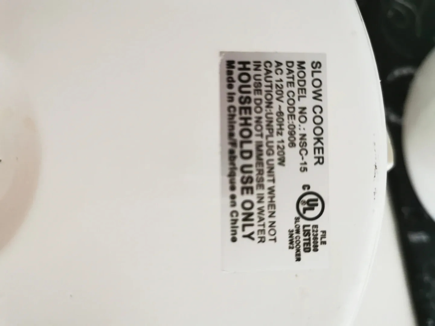 Slow Cooker - NSC-15 image indicator(2)