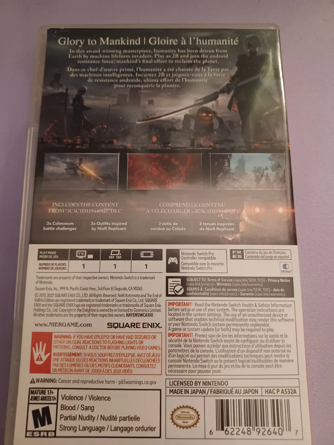 NieR:Automata The End of YoRHa Edition - Nintendo Switch image indicator(3)