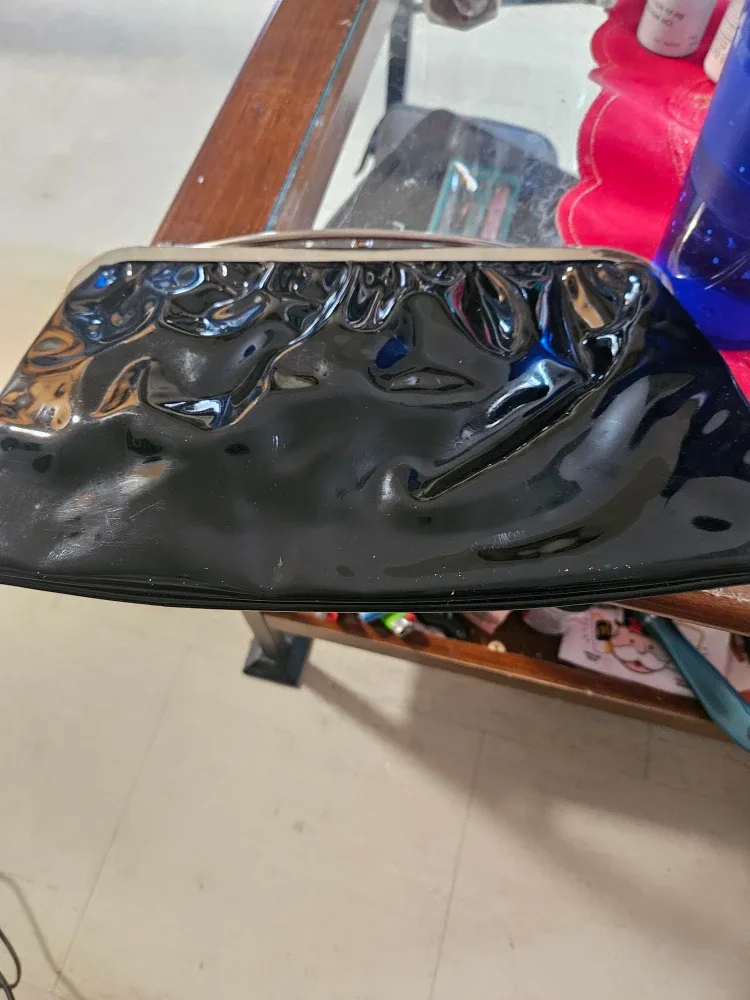 Black Patent Leather Clutch