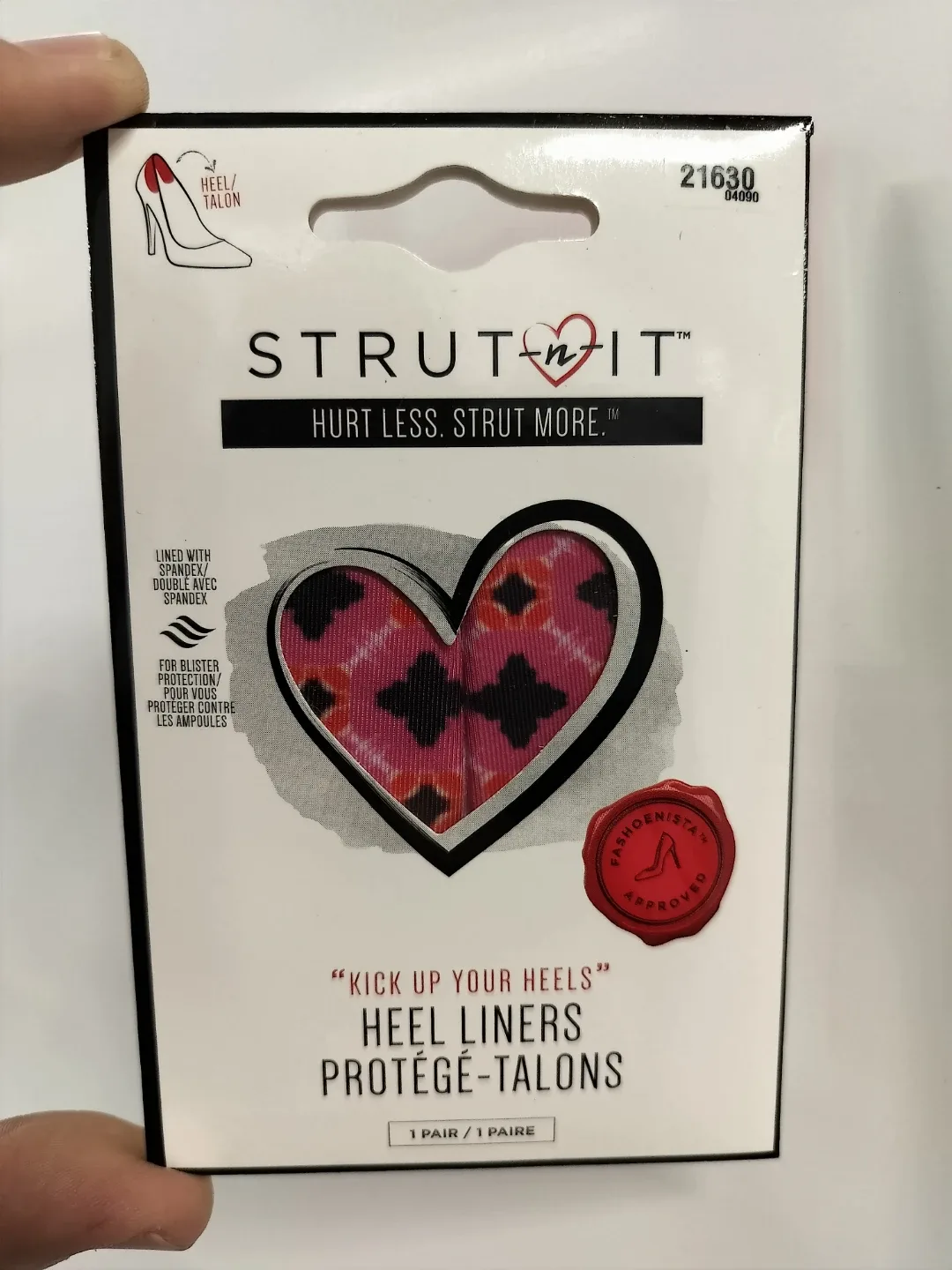Strut It Heel Liners - New in Package