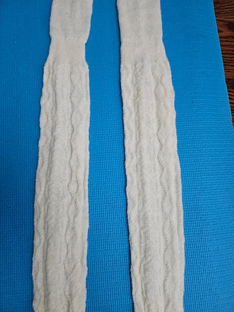 Calvin Klein Thigh High Socks - Cream image indicator(2)