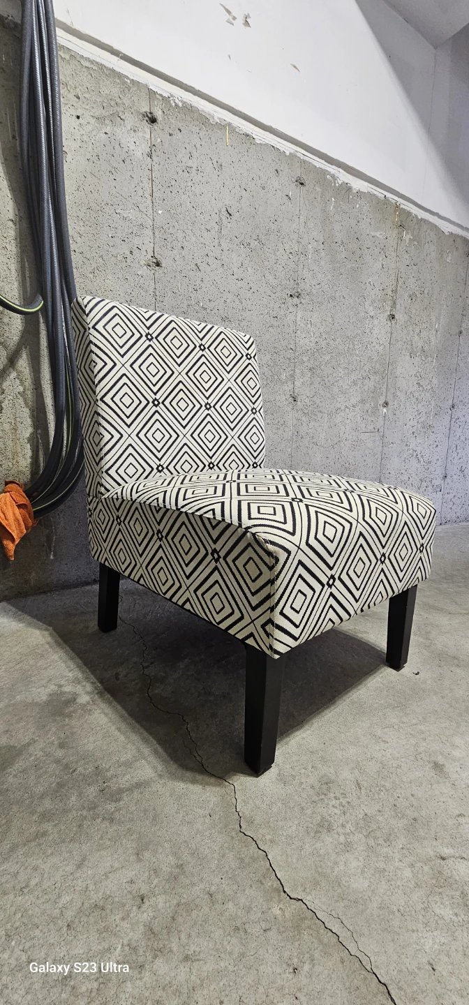 Patterned Accent Chair