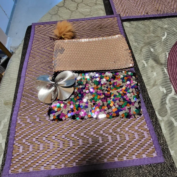 Sequin Cosmetic Bags - Cute & Stylish!