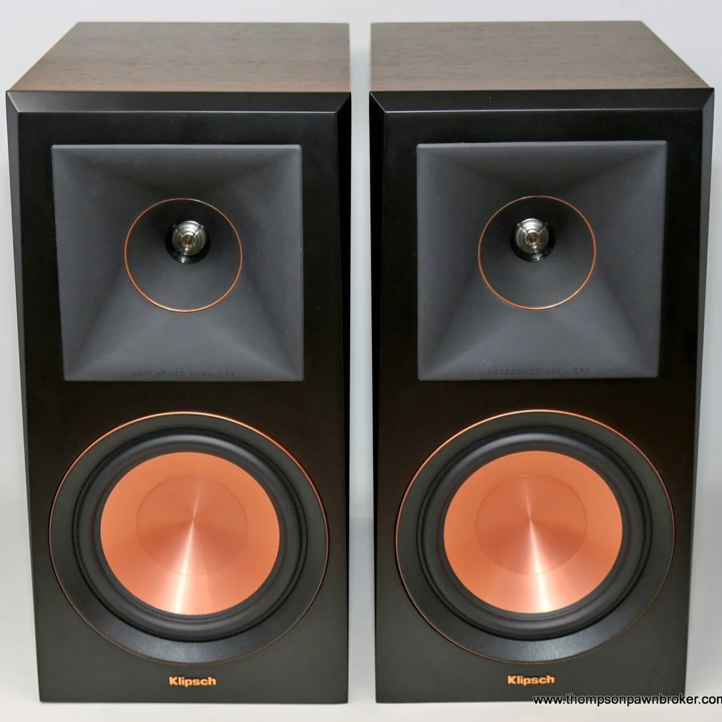 Klipsch RP-600M Walnut Bookshelf Speakers