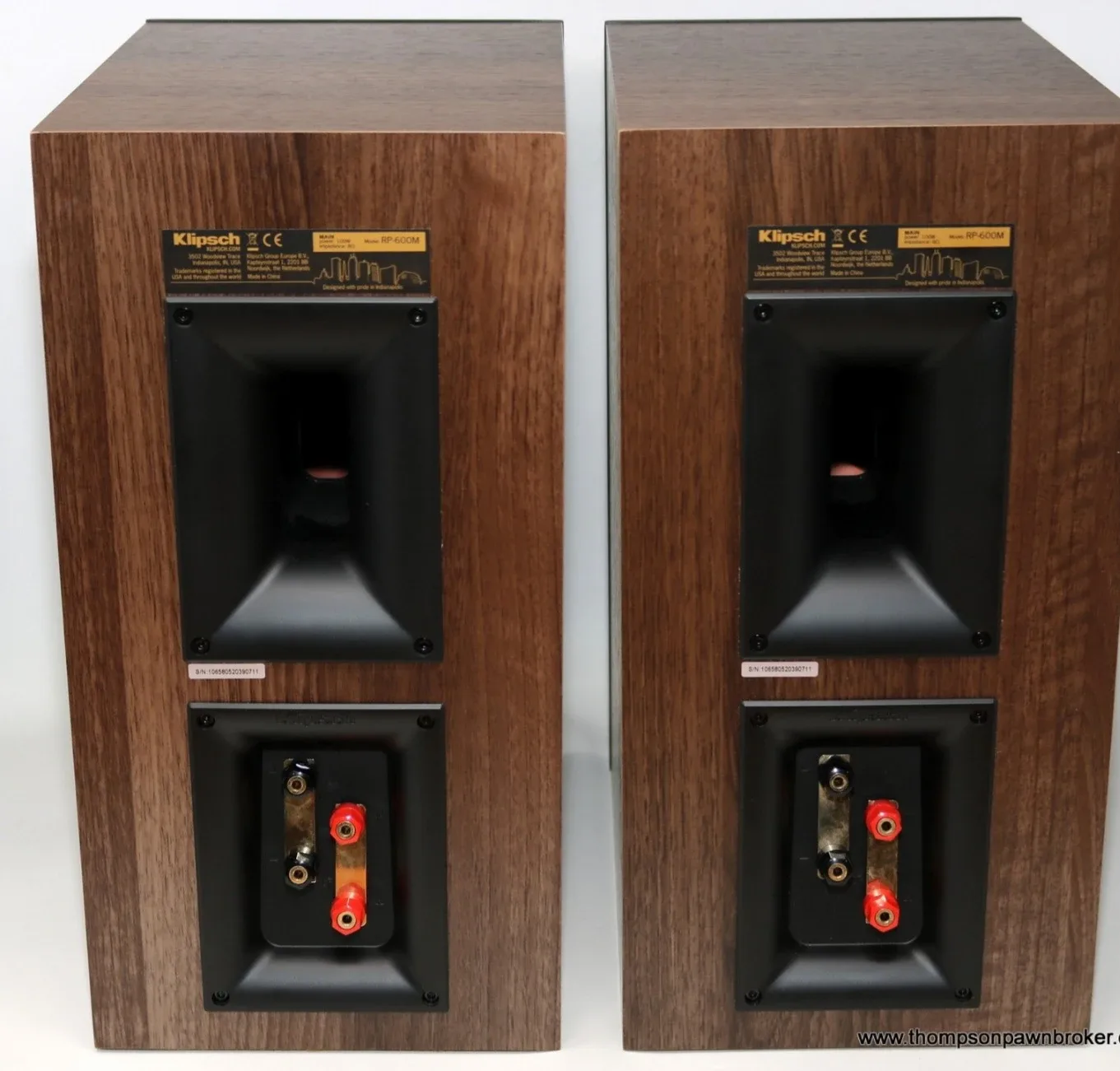 Klipsch RP-600M Walnut Bookshelf Speakers image indicator(3)