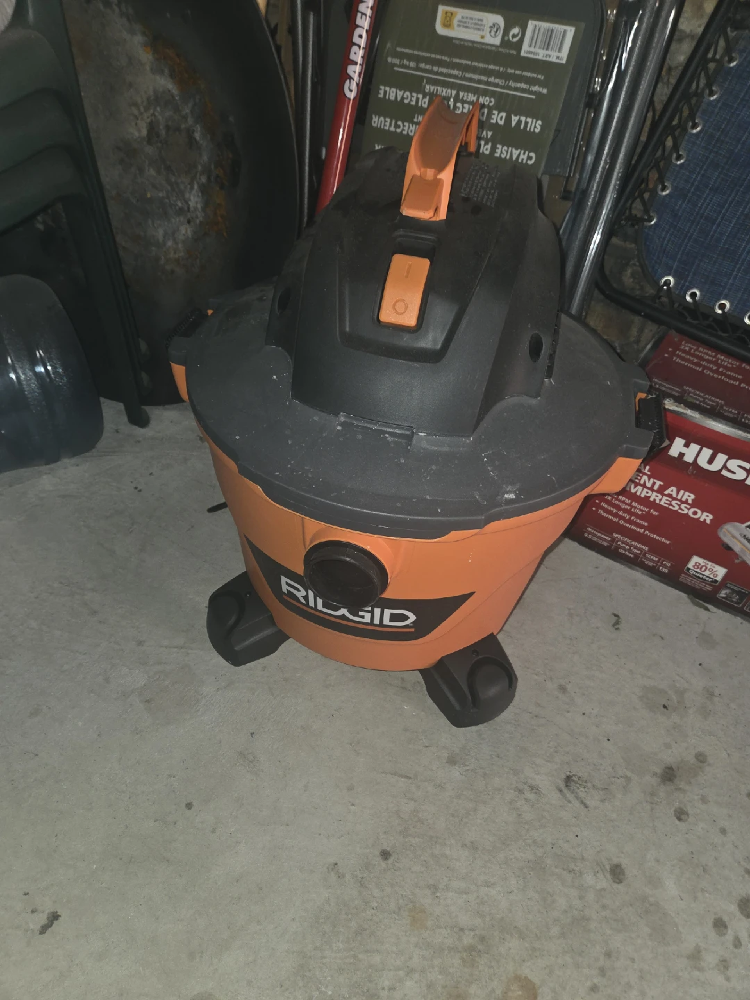 Ridgid 6 gal vacuum