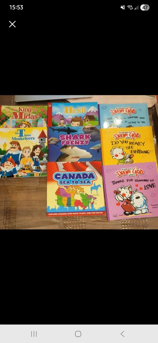 Kids Books: King Midas, Shark Frenzy, Canada Sea to Sea