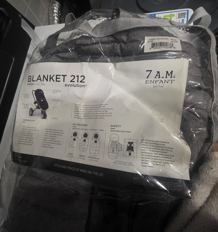 7 A.M. Enfant Blanket 212 Evolution Stroller Muff - - photo 2